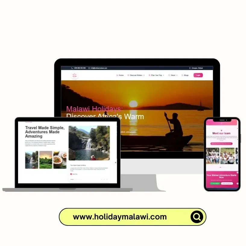 Malawi Holidays project by Hustle Media